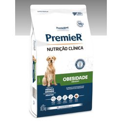 RACAO CAO PREMIER CLIN OBESID 10KG R.MED/GR - LABORAVES