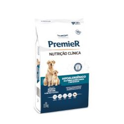 RACAO CAO PREMIER CLIN HYPOALERGENIC MANDIOCA 10KG - LABORAVES