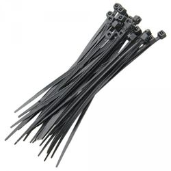 ABRACADEIRA NYLON 100MM PRETA - LABORAVES