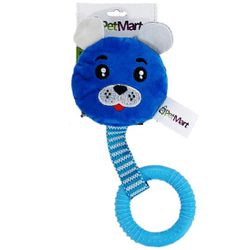 BRINQ CAO MORDEDOR CACHORRINHO AZUL 5026 - LABORAVES