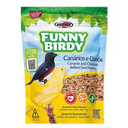 ALIM PASS FUNNY BIRDY CANARIOS E CURIO 350G - LABORAVES