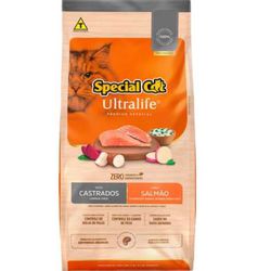 RACAO GATO SPECIAL CAT 10KG SALMAO CAST ULTRALIFE ... - LABORAVES