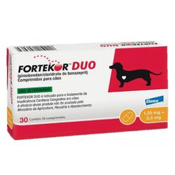 FORTEKOR DUO 1,25MG 2,5MG 30CP ** (GELADEIRA) ** - Laboraves