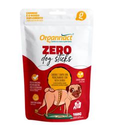 PET PALITO ORGANNACT ZERO DOG STICKS 160G - Laboraves