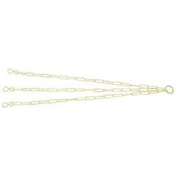 CORRENTE XAXIM DOURADO 70CM X 2.0MM (GROSSA) *PROM... - Laboraves