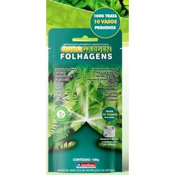 FERTILIZANTE FOLHAGENS 100GR ZIP LOCK INSETIMAX - Laboraves