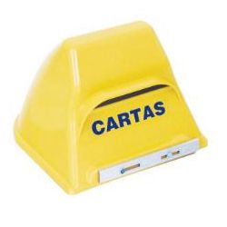 CAIXA CORREIO PVC AMARELA - Laboraves