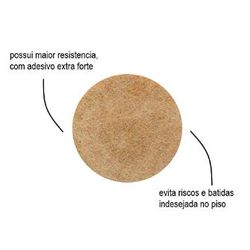 PROTETOR PISO REDONDO 30MM C/9 - Laboraves