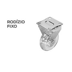RODIZIO GEL 35MM FIXO PLACA WORKER - Laboraves