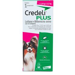 CREDELI PLUS 112,5MG (ROSA) CAO 2,8-5,5KG 1 COMP *... - Laboraves