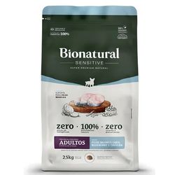 RACAO CAO BIONATURAL AD 2,5KG SENSITIVE RP PEIXE B... - Laboraves