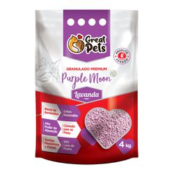 GRANULADO GATO PREMIUM 4 KG GREAT PETS LAVANDA BE... - Laboraves