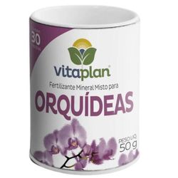 FERTILIZANTE PASTILHA ORQUIDEA 50G VITAPLAN - Laboraves