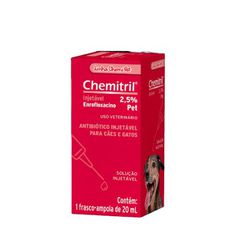 CHEMITRIL INJETAVEL 2.5% 20 ML - Laboraves