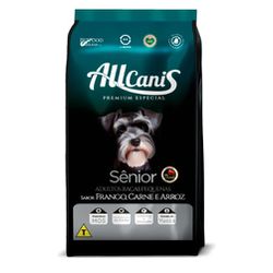 RACAO CAO ALLCANIS 10KG SENIOR RAÇAS PEQ - Laboraves