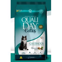 RACAO GATO QUALIDAY 10 KG CASTRADO - Laboraves