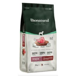 RACAO CAO BIONATURAL JR 15KG R GDE/GIG CORDEIRO - Laboraves
