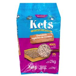 GRANULADO GATO KETS 2 KG MADEIRA - Laboraves
