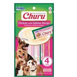 CARNE CAO CHURU AD FRANGO C/ SALMAO 56G - Laboraves