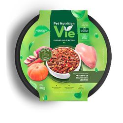 ALIMENTO CAO PET NUTRITION VIE PICADINHO FRANGO 50... - Laboraves
