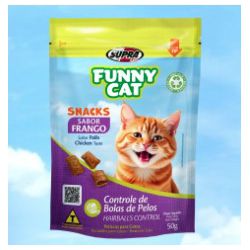 BIFINHO GATO SNACK FUNNY CAT FRANGO 50G - Laboraves
