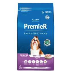 RACAO CAO PREMIER 2.5KG SHIH TZU ADULTO FRANGO - Laboraves