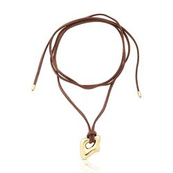 Colar Courinho Pingente Dourado - LACARMEN