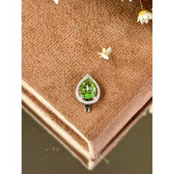 Pingente Charm Gota Verde Lima Para Pulseira e Riv... - LACARMEN