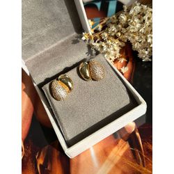 Brinco Duo Banho Ouro - LACARMEN