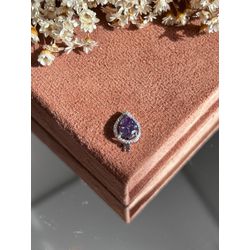 Pingente Charm Gota Ametista Para Pulseira - LACARMEN