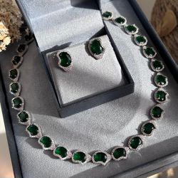 Conjunto Orgânico Verde Esmeralda - LACARMEN