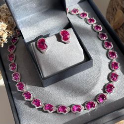 Conjunto Orgânico Safira Rosa - LACARMEN