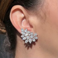Brinco Maxi EarCuff Prateado - LACARMEN