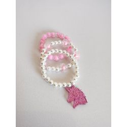 Kit de Pulseiras Unicórnio - Laçarote & Co