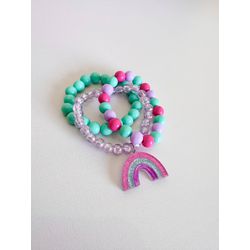 Kit de Pulseiras Arco-Íris - Laçarote & Co