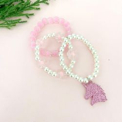 Kit de Pulseiras Unicórnio - Laçarote & Co