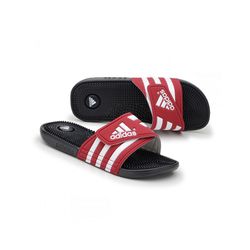 Chinela Adidas Adissage Preto/vermelho - CAM900 - LA CASA DO DROP