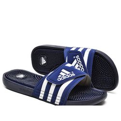 Chinelo Adissage Adidas Slide Essentials Azul Mari... - LA CASA DO DROP