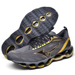 Tênis Mizuno Wave Prophecy 11 Masculino Golden - M... - LA CASA DO DROP