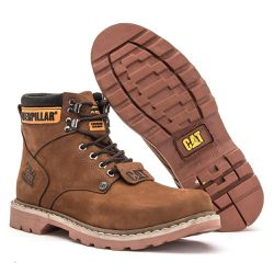 Bota Cat Adventure Second Shift Em Couro Castor - ... - LA CASA DO DROP