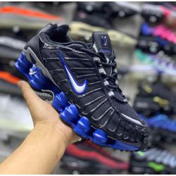 Tênis Nike Shox Tl 12 Molas Neymar Jnr - Preto e A... - LA CASA DO DROP