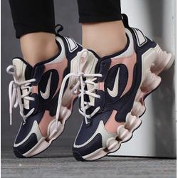 Nike Shox 12 Molas Tl 2 Marinho/nude - SHOXX120 - LA CASA DO DROP