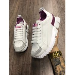 Tenis Dg G6 Super King Branco/lilas - DGG6-20 - LA CASA DO DROP