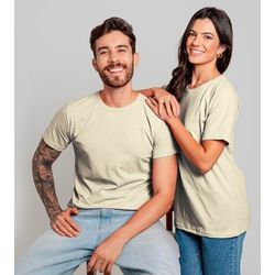 Camiseta Unissex Básica Lisa 100% Em Algodão Off W... - LA CASA DO DROP