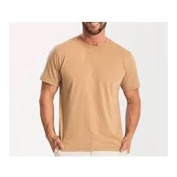 Camiseta Masculina Básica Unissex Lisa 100% Em Alg... - LA CASA DO DROP