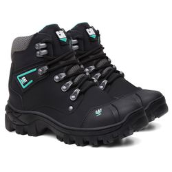 Bota Caterpillar Catpriime Preto Verde - CA101 - LA CASA DO DROP