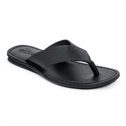 Sandália Masculina Urban Couro Legítimo Preto – Ch... - LA CASA DO DROP