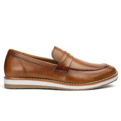 Sapato Masculino Casual Mocassim em Couro Star Car... - LA CASA DO DROP
