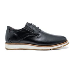 Sapato Masculino Social em Couro Hervey Preto - Cl... - LA CASA DO DROP