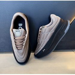 Tênis Masculino Boss Evo Ttnm Run Castor com Preto... - LA CASA DO DROP